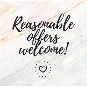 Respectful offers always welcomed!!!